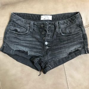 Free people jean shorts
